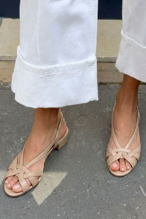 Tania™ | Women's Crisscross Slingback Low Heel Sandals