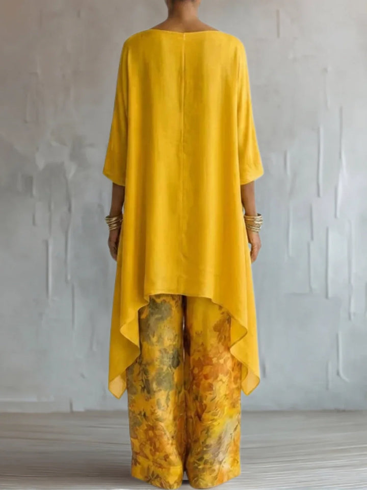 Ginevra | Complete Floral Asymmetric Fluid