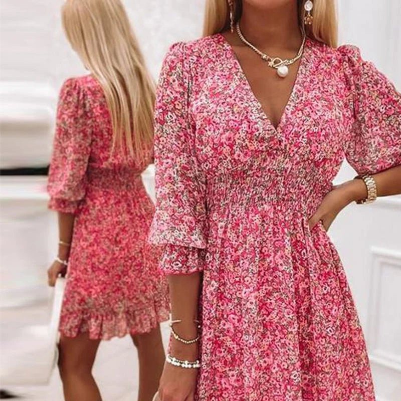 Thessaly™ | Women's Floral Maxi Dress