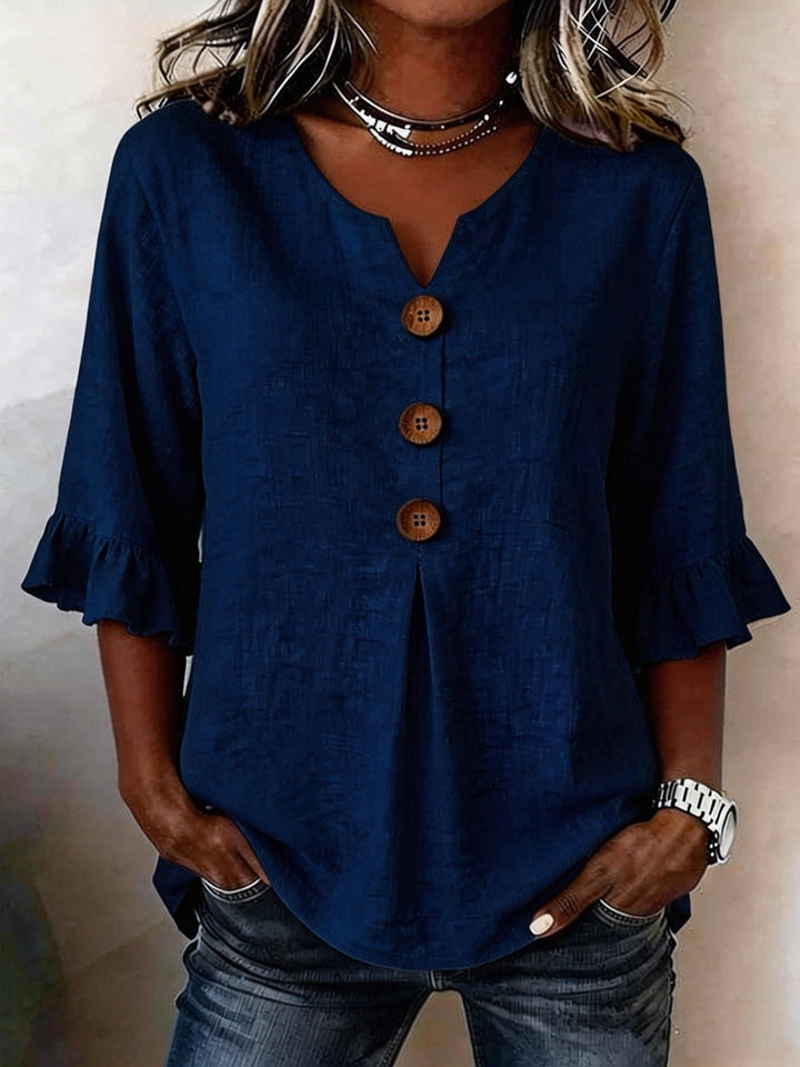 Josephine | Ruffle-Sleeve Blouse