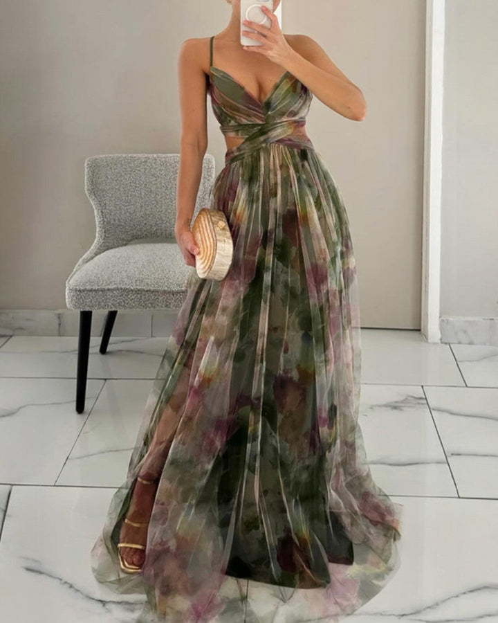 Giselle™ | Women's Floral Print Maxi Dress