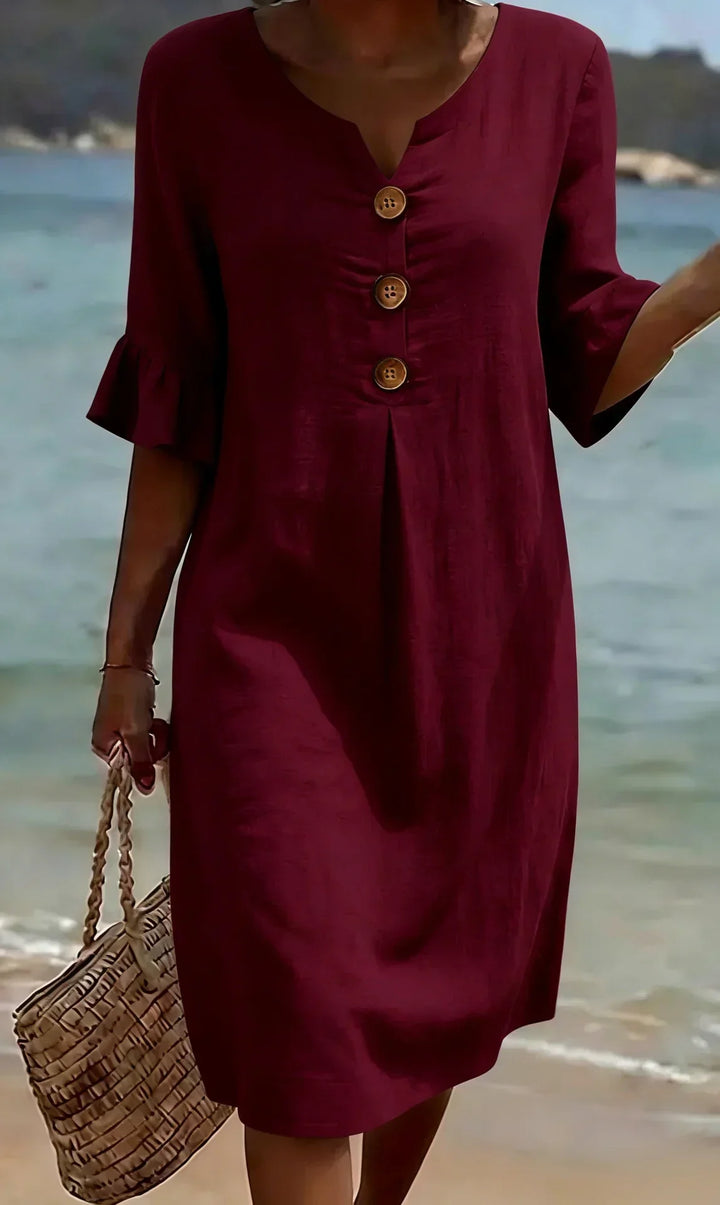 Radmila™ | Women's Textured Long Sleeve Dress
