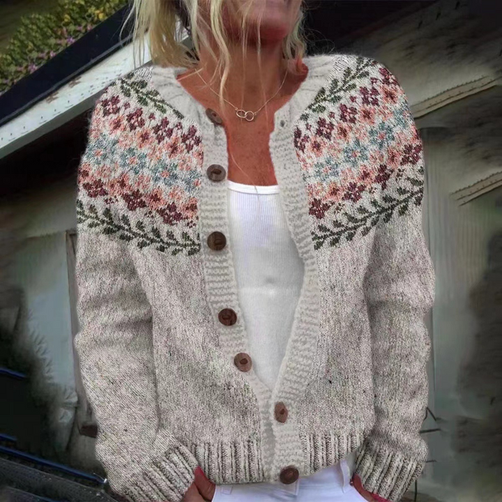 Kaia Nordic Knit Cardigan