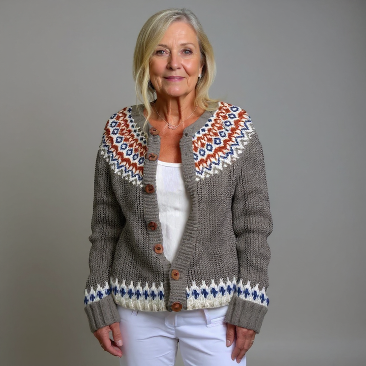 Luna Nordic Knit Cardigan