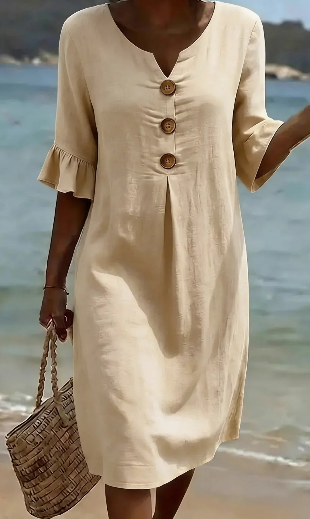 Radmila™ | Women's Textured Long Sleeve Dress