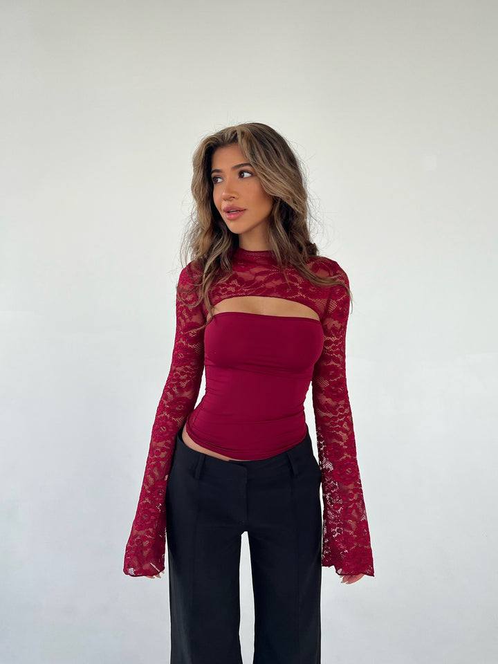 KATE | Lace Top
