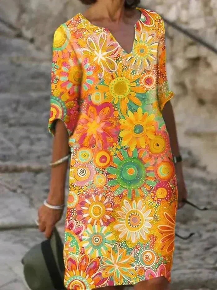 Anouk™ | Women's Vibrant Floral Maxi Dress