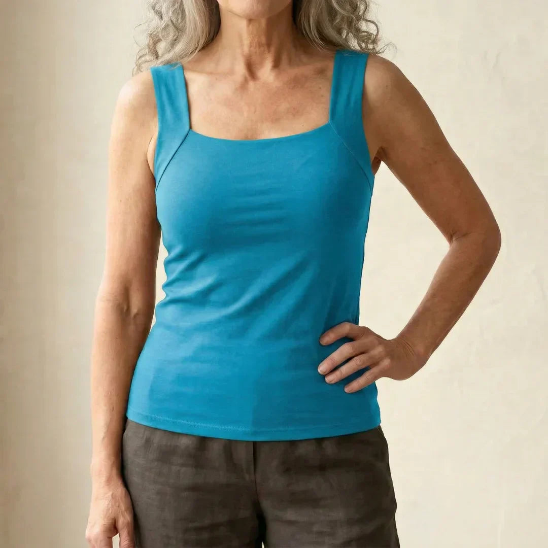 Roxanne™ | Built-In Comfort Bra Tank Top