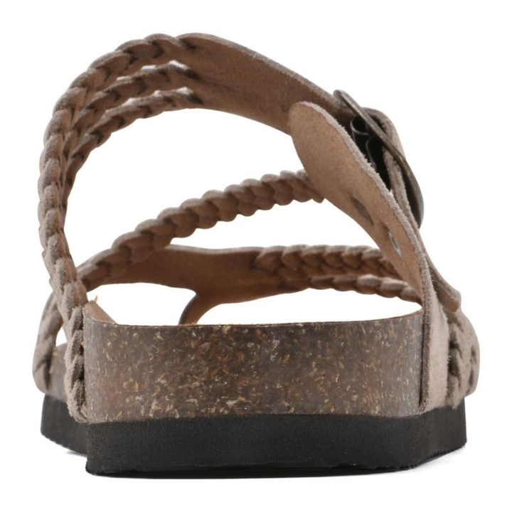 Jocelyn - Braided Cork Sandals