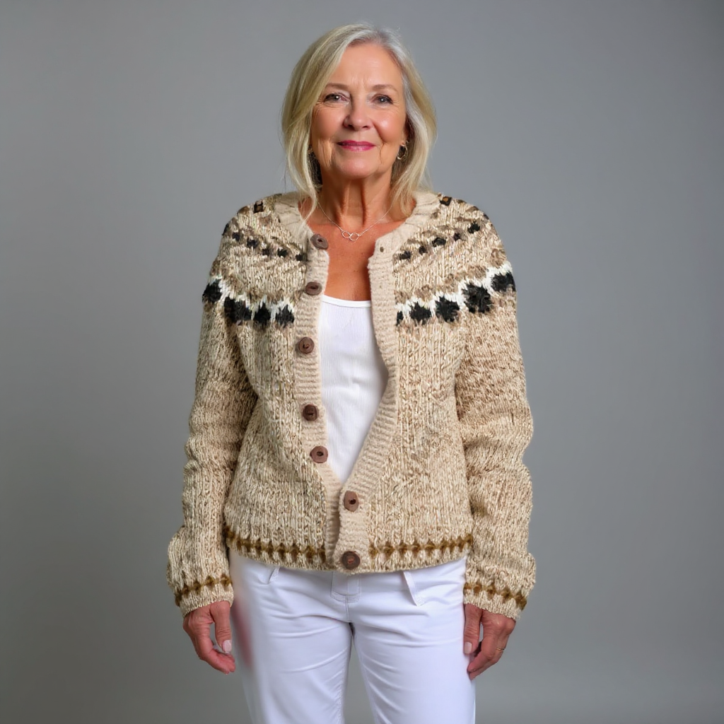 Kaja Folk Knit Cardigan