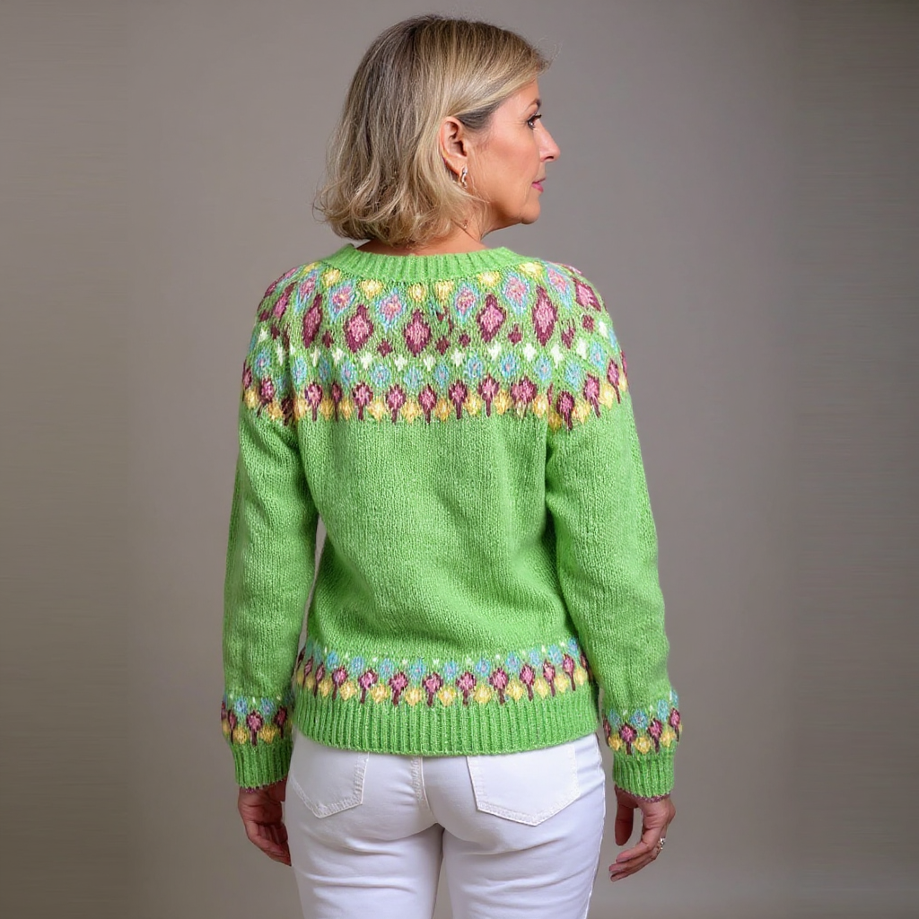 Silje Nordic Knit Cardigan