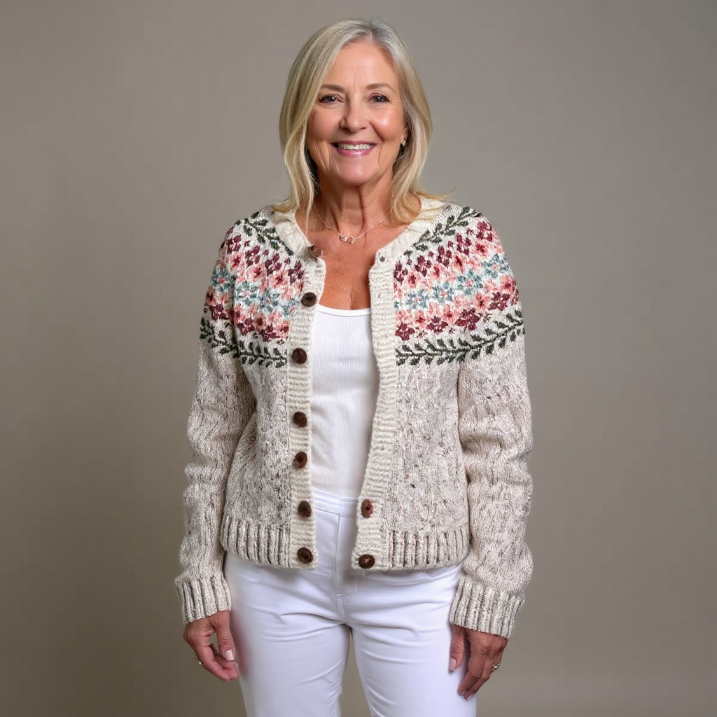 Kaia Nordic Knit Cardigan