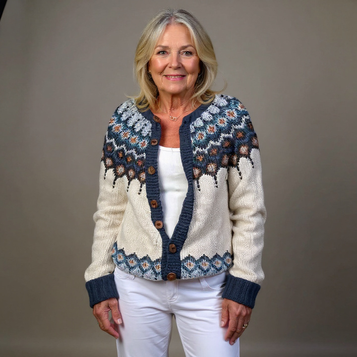 Lykke Folk Knit Cardigan