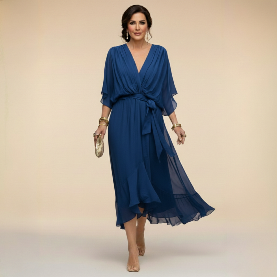 Opal™ | Women's V-Neck Midi Dress