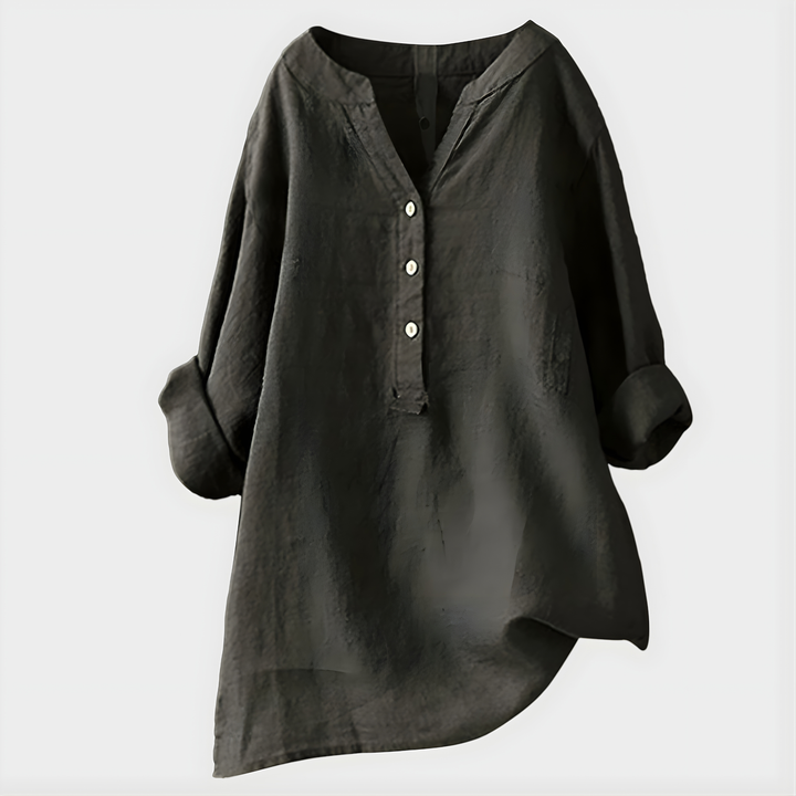 Orindelle | Elegant V-Neck Blouse