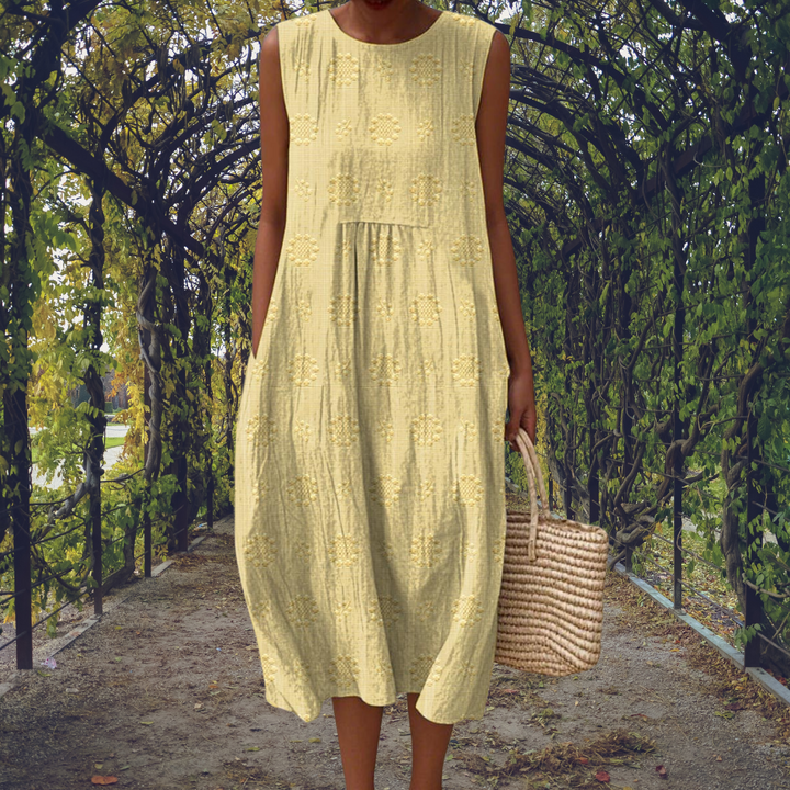Ginevra™ | Women's Sleeveless Pocket Maxi Dress