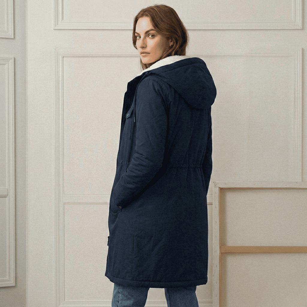 Vexana Cozy Hooded Weatherproof Coat