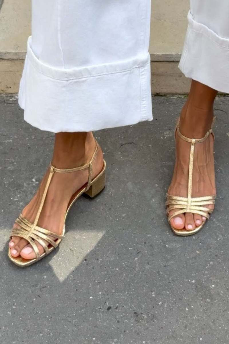 Allegra™ | Women's Metallic-Inspired Sandals
