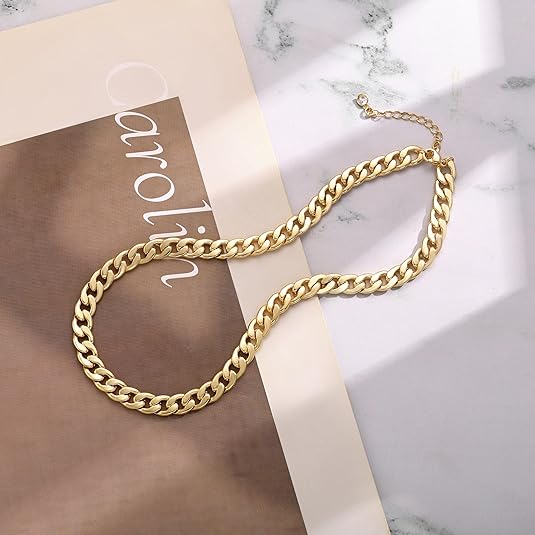 CUBAN™ | CHUNKY GOLD LINK NECKLACE