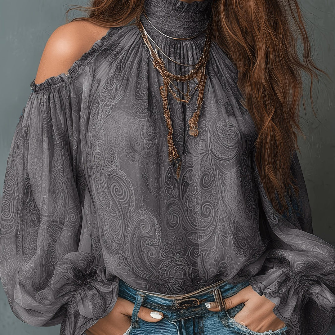 Celeste | Vintage Off-Shoulder Blouse