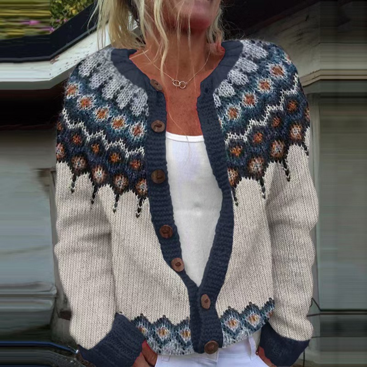 Lykke Folk Knit Cardigan