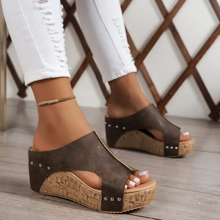 MELISSA - High-quality wedge sandals