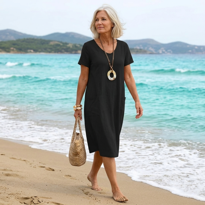Oriane™ | Women's Fluid Casual Maxi Dress
