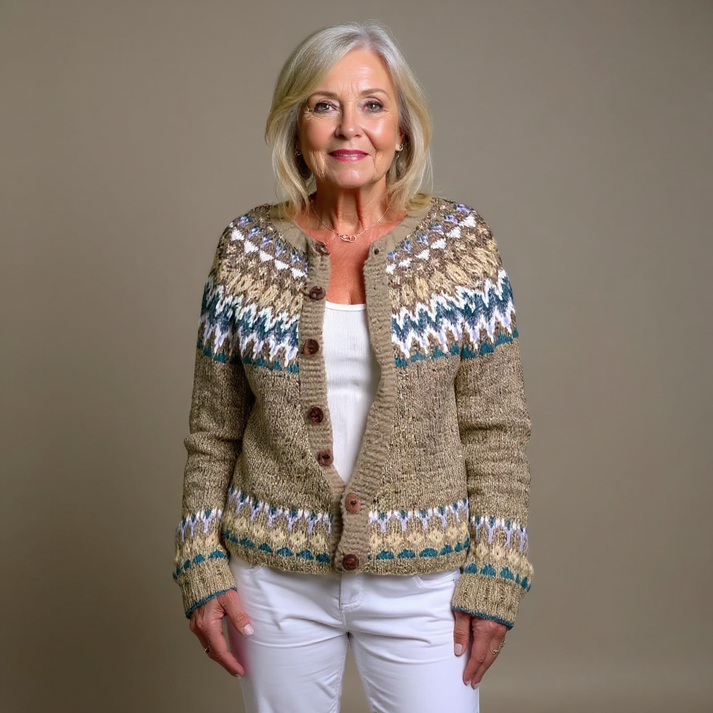 Kirsa Vintage Knit Cardigan