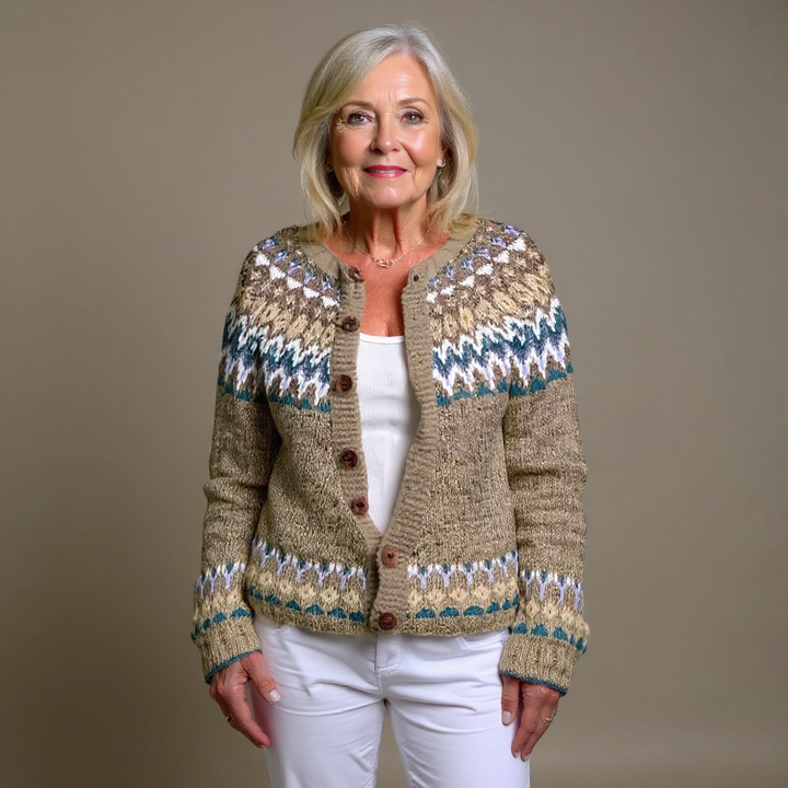 Kirsa Vintage Knit Cardigan