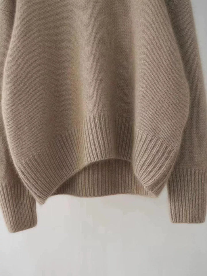 Scarlett | Turtleneck Dropped Shoulder Sweater