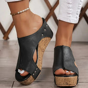 MELISSA - High-quality wedge sandals