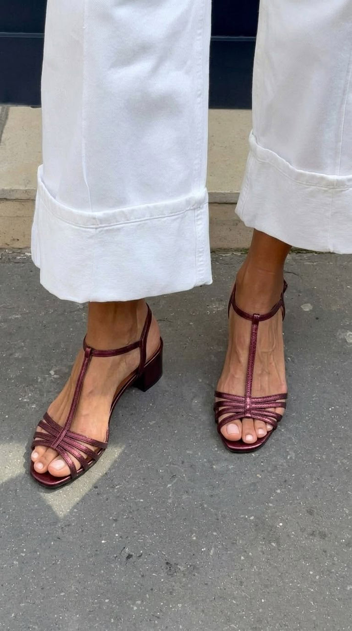 Allegra™ | Women's Metallic-Inspired Sandals