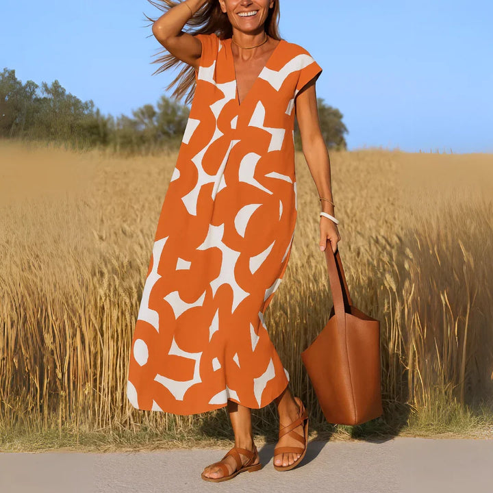 Tatiana™ | Women's Cutwork Detail Maxi Dress