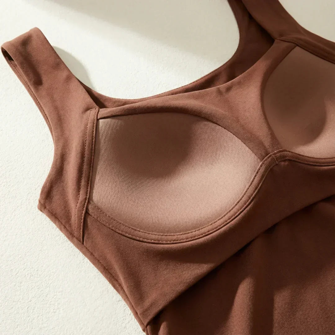 Roxanne™ | Built-In Comfort Bra Tank Top