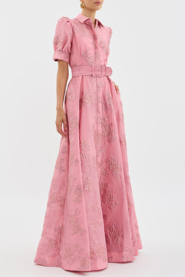 Olivia | Dress with Short Puffed Sleeves