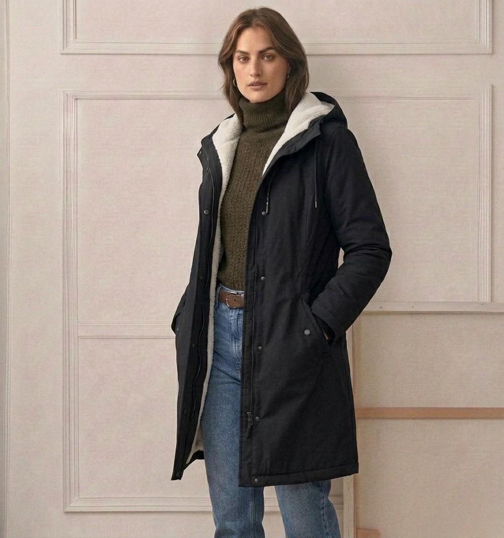 Vexley Cozy Hooded Weatherproof Coat