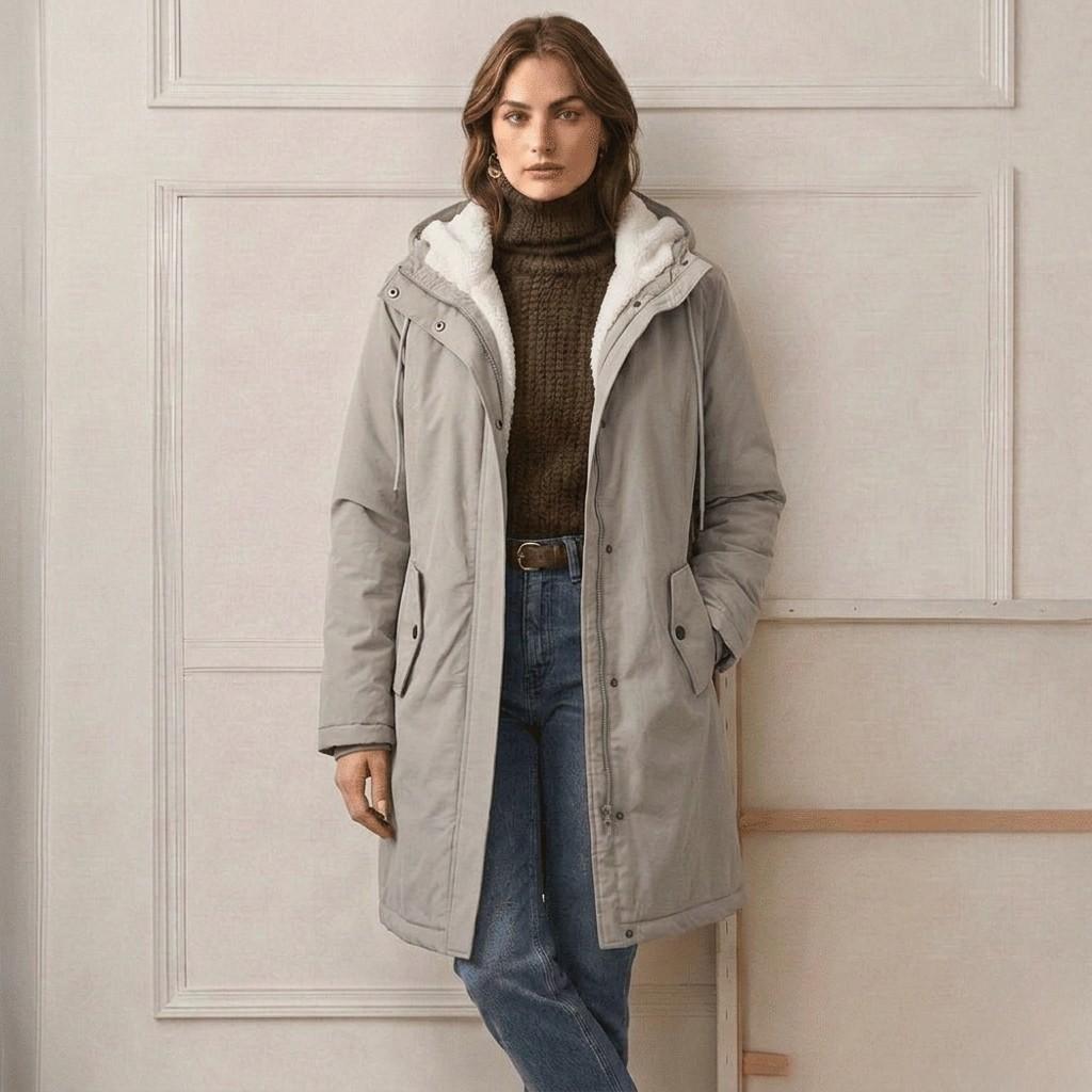 Rosamund Cozy Hooded Weatherproof Coat