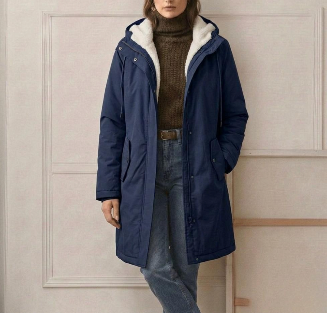 Vexley Cozy Hooded Weatherproof Coat