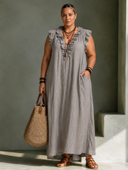 Corina - Flowy Boho Maxi Dress