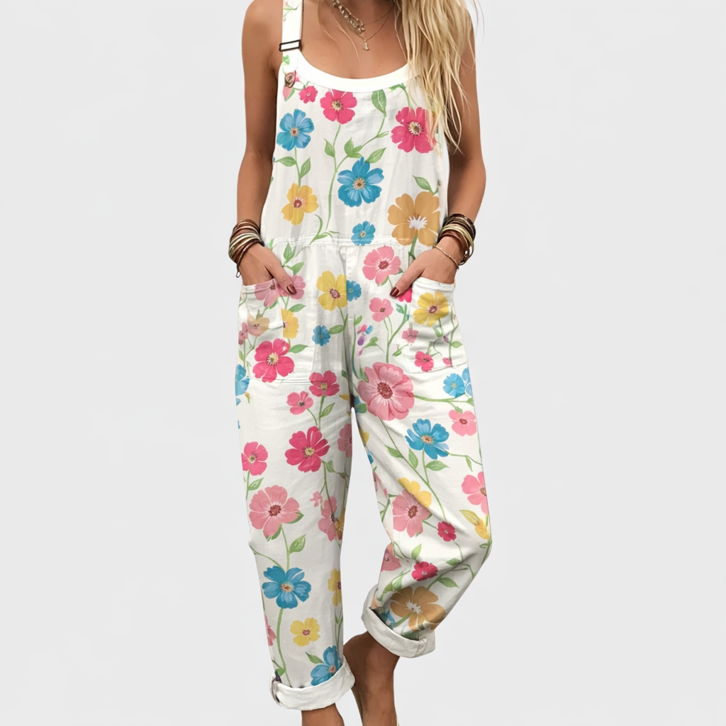 Comforta™ | Women's Printed Overalls