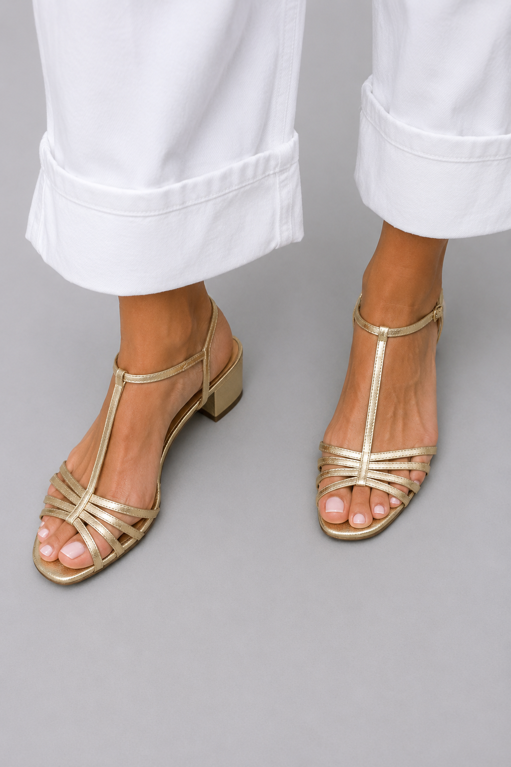 Allegra™ | Women's Metallic-Inspired Sandals