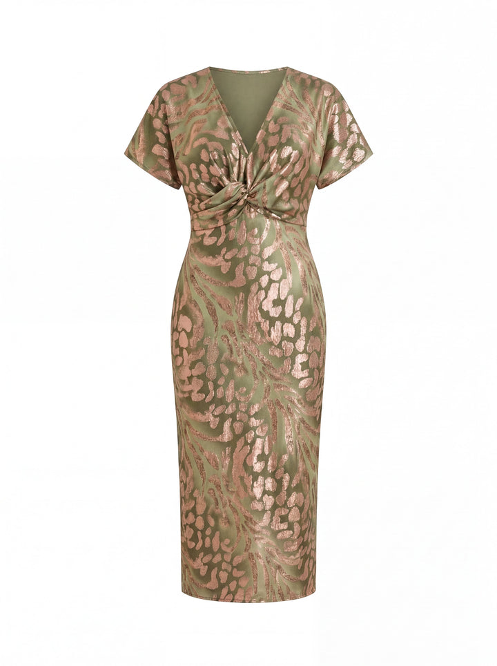 Antonella™ | Women's Tie-Waist Midi Dress