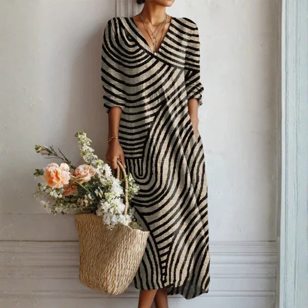 Aurora™ | Modern Boho Maxi Dress