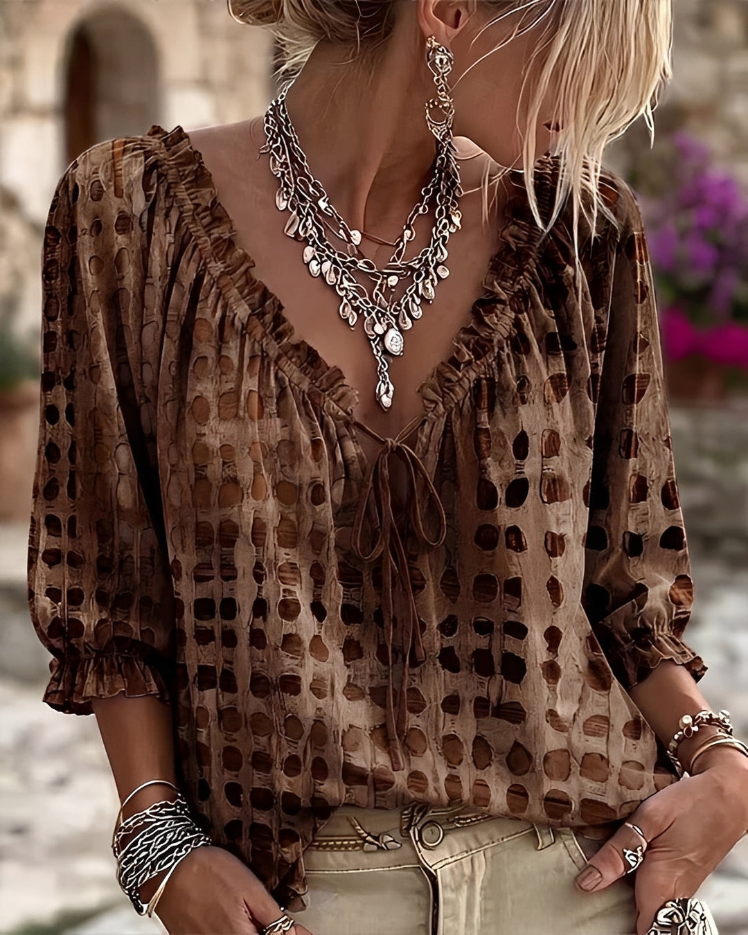 Ottavia | Polka-Dot Blouse