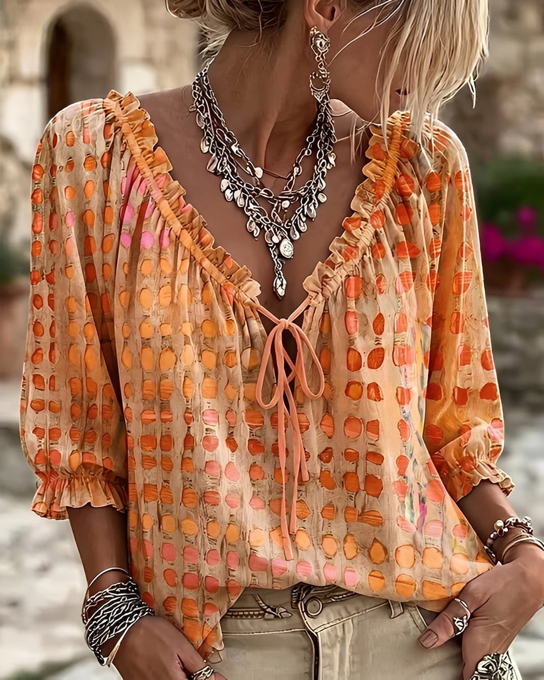 Ottavia | Polka-Dot Blouse