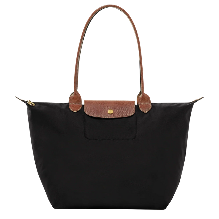 Large Foldable Nylon Bag, Black
