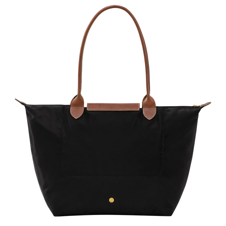 Large Foldable Nylon Bag, Black