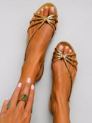 GOLDEN SANDALS