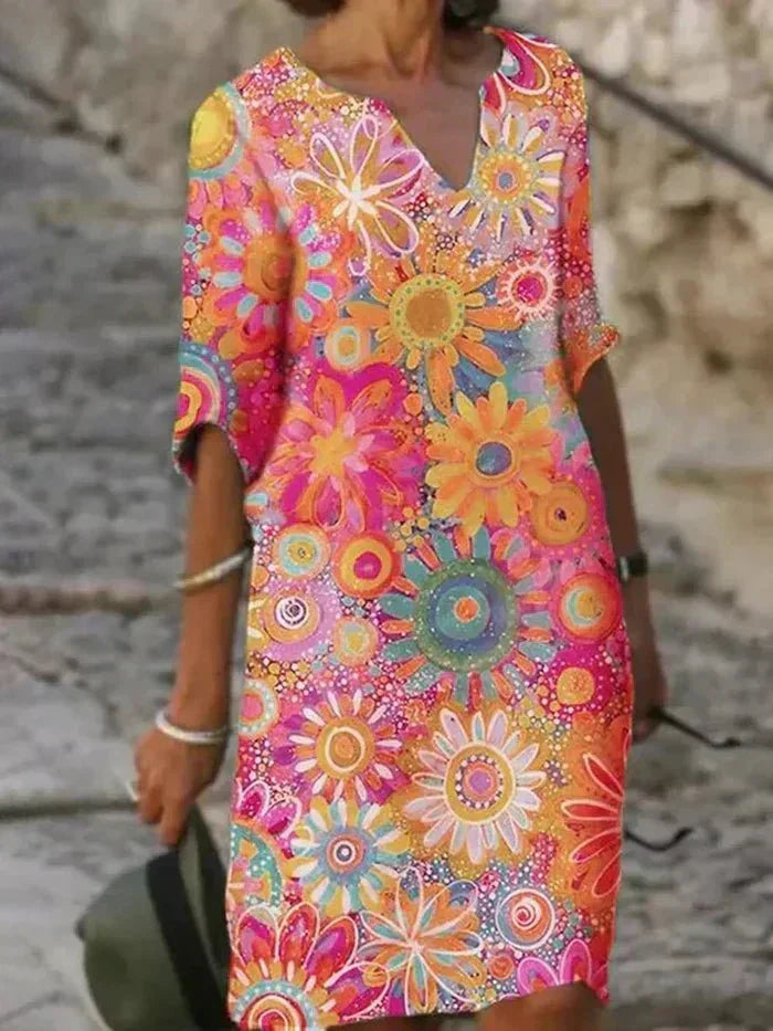 Anouk™ | Women's Vibrant Floral Maxi Dress