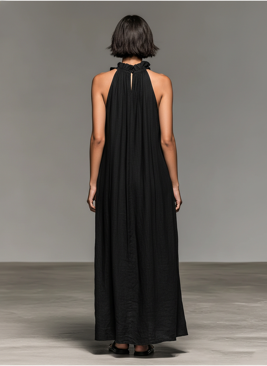 Lua™ | Women's Sleeveless Maxi Dress with Pockets